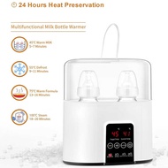 Double Bottle Sterilizer Infant Milk Warmer Hot Milk Hot Complementary Food Two-in-One Milk Bottle S