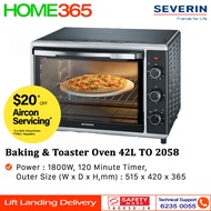 Severin Baking &amp; Toaster Oven 42L TO 2058