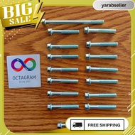 Honda Spacy CVT Cover Bolts Spacy CVT Bolts 1 Set Honda Spacy CVT Bolts 1 Set Explosive