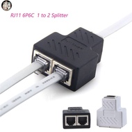 IP RJ11 6P6C 6P4C 6P2C Female To Female 1 to 2 Splitter PCB Connection Cable