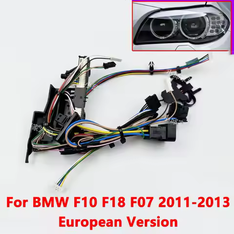 For 2011-13 BMW 5 Series F10 F18 GT F07 headlights internal wiring harness 525 plug line group circu