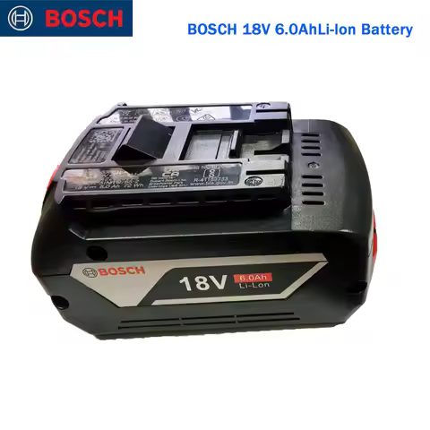 Extended battery life with original Bosch 18V 6000mAh battery, Bosch power tool backup battery BAT60