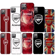 OPPO A5 A9 A31 2020 A8 A5S AX5S A12 A57 A77 A77S R11S Plus R15 R17 Pro 230806 Black soft Phone case Arsenal Football Club