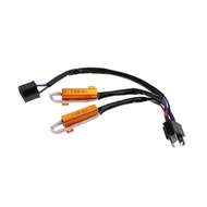 [lzdjlmy2ua] Car H4 DRL Fog Headlights Error Free Load Resistors Wiring Harness Decoder