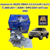 ปั๊มน้ำ D-MAX COMMONRAIL ปี 2005-2018 เครื่อง2.5 3.0  4JJ 4JK พร้อมประเก็น AISIN รหัส.WPG-025V