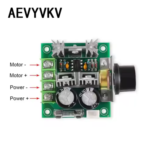 DC 12-40V 12V-40V 10A PWM Motor Speed Control Switch Controller Volt Regulator Dimmer