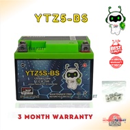 SC64 YTZ5S-BS MOTORCYCLE SEALED BATTERY(JAPAN TECHNOLOGY) STOCK 2024 BATERI KERING MOTOR Y15 LC135 S