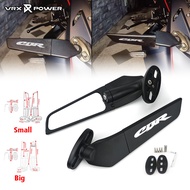 Wind Wings Side Mirror for HONDA CBR150 CBR250RR Motorcycle Adjustable Side Mirror Winglet