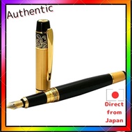 Hero 901 Media Pen Fountain Pen Black & Gold Stainless