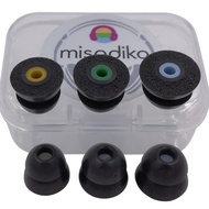 misodiko MD266 Double Flange Memory Foam Eartips Replacement for 5hure SE215 SE315 SE535 SE425 SE846
