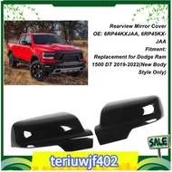 【●TI●】Rearview Mirror Cover Side Wing Mirror Housing for  Ram 2019-2022 6RP44KXJAA 6RP45KXJAA