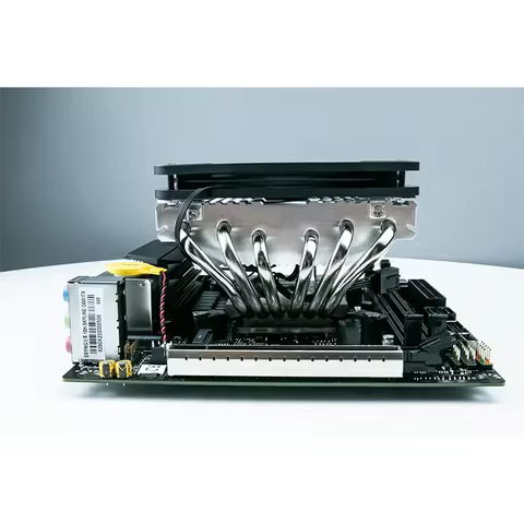 ERYING Push-Down Pressure Profile CPU Cooler Radiator ER6175-LP(75mm)6 Heat-pipes CPU Air Cooler for
