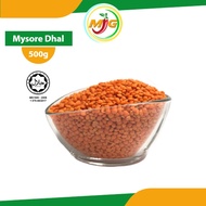 Ez Bizy Mysore Dhal / Masor Gota - 500g Organic  Spices Kacang
