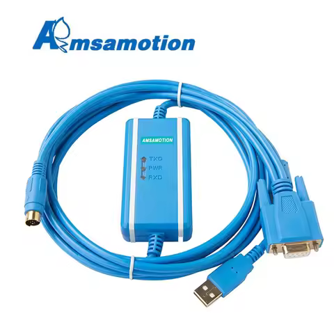 Allen Bradley PLC Programming Cable USB-1761-1747-CP3 For AB SLC 5/03 5/04 5/05 MicroLogix1000/1200/