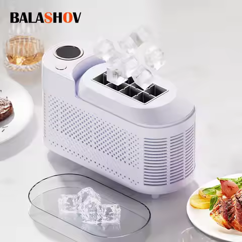 Small Ice Maker Mini Convenient Home Dormitory Office Camping Portable Ice Automatic Ice Making Box 