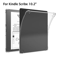 For Kindle Scribe 10.2" 2024 Case Transparent Air-bags Soft TPU Protection Shockproof Capa Fundas Sh