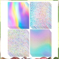 24 Sheets Holographic Cardstock Thick Cardstock for Crafts Card Making, Party Decoration