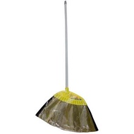 Large Thick Paddle Broom Strong Premium Wooden Handle 2 Tigers Broom Two Tigers Broom Floor Palm Fib