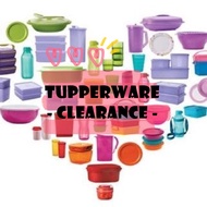 【CLEARANCE】Tupperware Lelong!!! Stock Clearance!!!