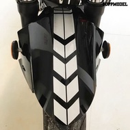 [SM]Motorcycle Sticker Reflective Strong Adhesive PET Motorcycle Fender Sticker for Gifts