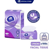 Vinda 4D Deco Facial Tissue 3x100s (S size)