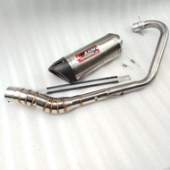 Exhaust exhaust ahm muffler pipe Demak evo z 125 R DZM 200 full system