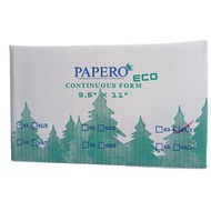 Continuous Form / Matrix Papero 9 1/2 x 11" Dot Paper - 3 Ply (K3) Full & PRS *