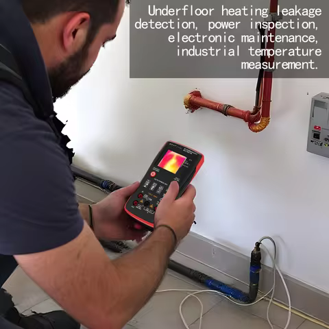 ZOYI ZT-R01 2-in-1 High-Precision Thermal Imager & Multimeter, Infrared Thermometer for Electrical a