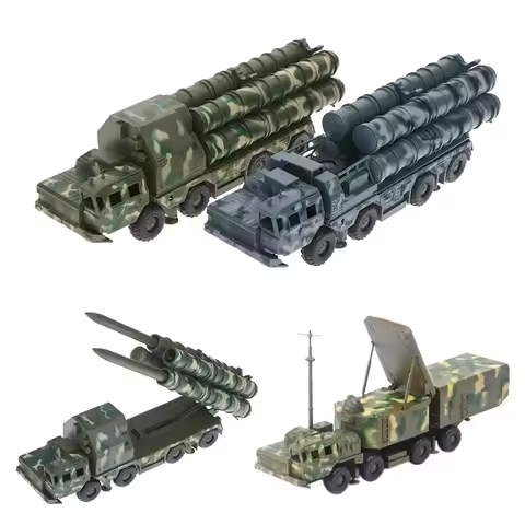 1/72 4d Assemble Military S-300 Ballistic Missile System SA-10 Grumble RT-2PM Topol Diecasts Truck M