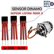 3 pcs Hall Sensor Dynamo Precision Motor 3 Wheel Electric Hall Effect Sensor Tricycle E-Bike Origina