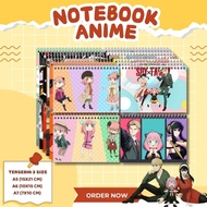 LANDSCAPE SPY X FAMILY NOTEBOOK SPY X FAMILY ANIME NOTEBOOK/