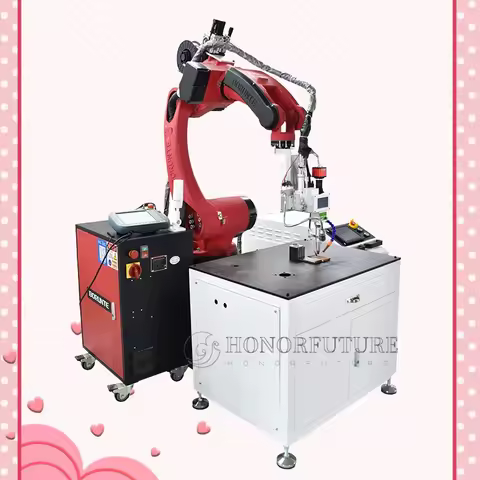 Cost Effective 6 Axis Industrial Robot Arm Welding Machine Easy To Operate for Metal Welding Cutting