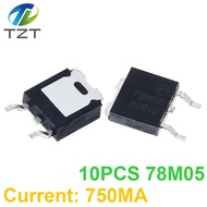 10pcs L78M05CDT L78M05 78M05 POSITIVE VOLTAGE REGULATORS