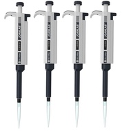 Laboratory Pipette Plastic Single Channel Digital Adjustable Micropipette Lab Equipment With Pipette