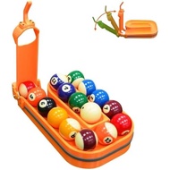 Precision Pool Ball Rack, 3D Printed Pool Ball Rack Training Aid for Perfect Triangle Setup, Portabl