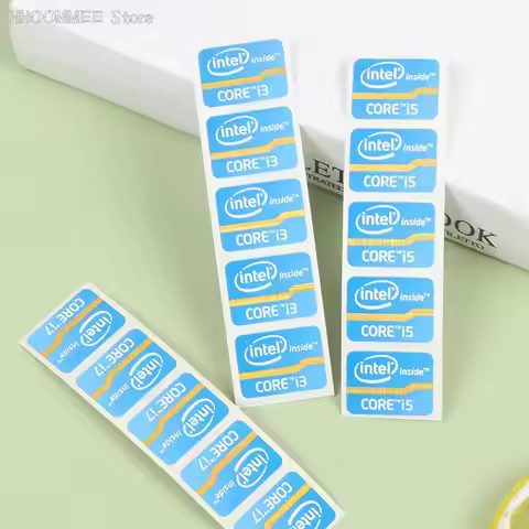 1/5Pc 100% brand and high quality 1Pc Ultrabook Performance Label Sticker Laptop Logo Intel Core Fou