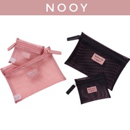 [Banila co] Mesh Makeup Pouch 2p Set 2Colors Daily Cosmetic Pouch / Makeup Bags / Organizers