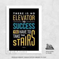 There is no Elevator 2 - Poster & Motivational Frame - A4 Picture Frame Wall Decoration