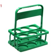 Reusable 6 Pack Beer Bottle Carrier Drink Caddy Holder Durable Foldable Bar Liqueur Beer Rack Basket