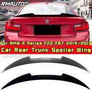 For BMW 2 Series F22 F87 Body Kit Rear Trunk Wing Rear Trunk Spoiler For BMW 2 Series F22 F87 2015-2