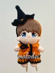 鈎織萬聖節娃衣 （適合10cm棉花娃娃/小濤濤)