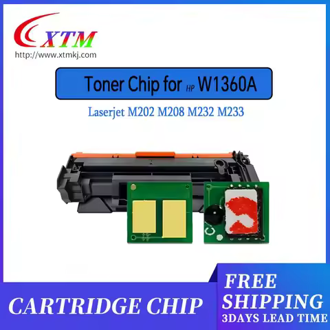 5X 136A W1360A 136X W1360X Toner chip for HP LaserJet Pro MFP M130a M130fn M130fw M130nw M102a M102 