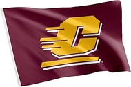 Desert Cactus Central Michigan University CMU Chippewas NCAA 100% Polyester Indoor Outdoor 3 feet x