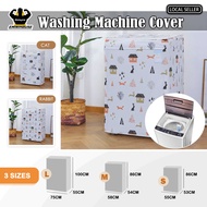 Premium🔥6KG-13KG Waterproof PVC Front Loading Washing Machine Cover | Sarung Mesin Basuh | Cover Mes
