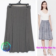 Long skirt made in Japan, soft elastic fabric, very beautiful, adult size, waist from 77cm to 86cm