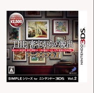 日版  SIMPLE系列 for Nintendo 3DS Vol.2 THE 密室逃脫 ～精選輯 1～／SIMPLE Series for Nintendo 3DS Vol.2 THE Misshi