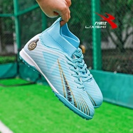 Kasut Bola Sepak Kanak-kanak Lelaki Belia Cleat Kasut Latihan Tidak Gelincir Pertandingan Kasut Bola