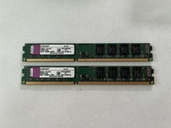Kingston DDR3 記憶體 RAM 2G共2條