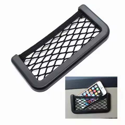 Car net pocket mobile phone storage bag for TOYOTA RAV4 C-HR COROLLA CROWN REIZ PRIUS COROLLA VIOS L