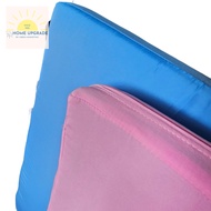 Mattress 2x55x75 (140x190cm) with water repellent cover for playpen [bargain price]